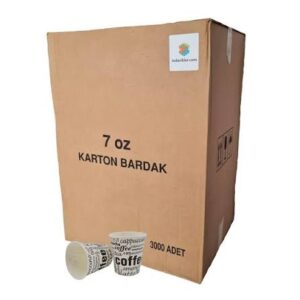 Karton Bardak 7 oz 1 Koli 3000 Adet